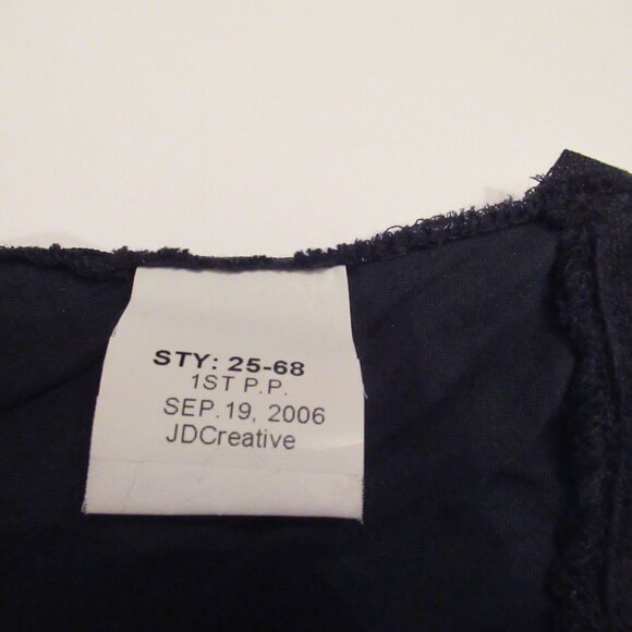 Blacklist Lip Service Lace Crochet Corset Lacing Witchy Goth Rare Top Bustier - Picture 15 of 16